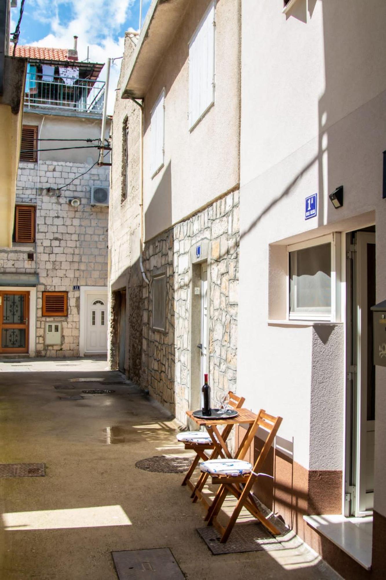 Studio Apartman Mirela Kastel Stafilic Kaštela Kültér fotó